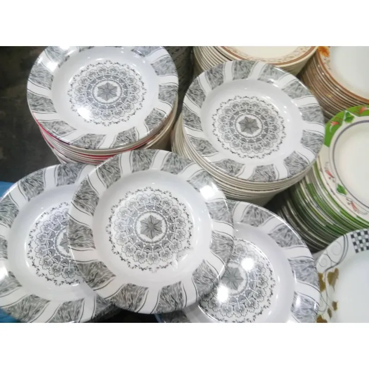 Normal Plate Normal Melamine Plate 10 Inch 6 Pieces Set | Daraz.com.bd