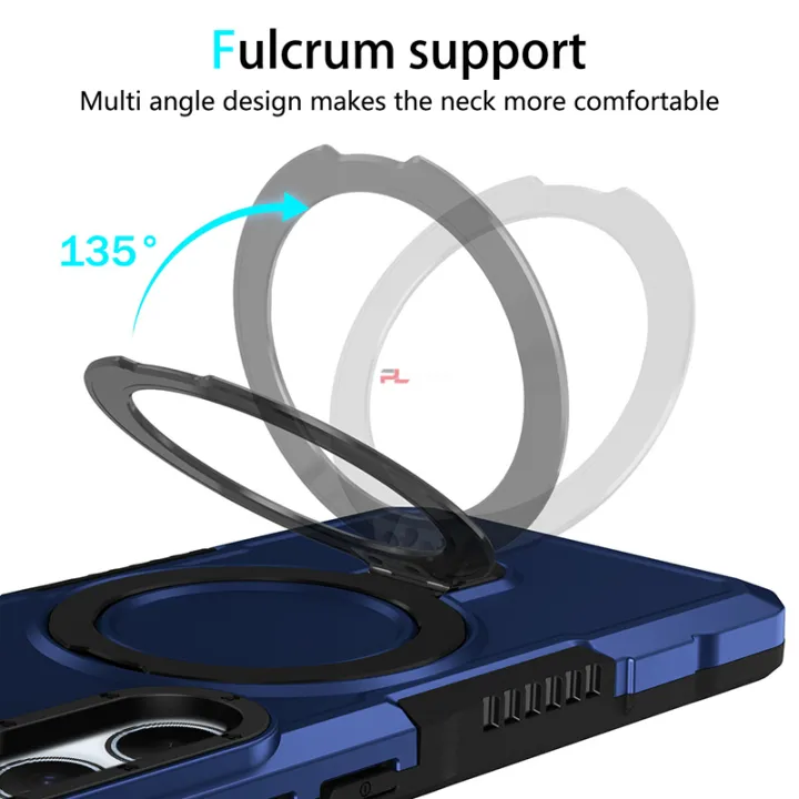 PlusCase%20for%20Samsung%20Galaxy%20A35%20A55%205G%20Fulcrum%20Ring%20Kickstand%20Military%20Grade%20Drop%20Protection%20Shockproof%20Phone%20Case%20-%20Image%203