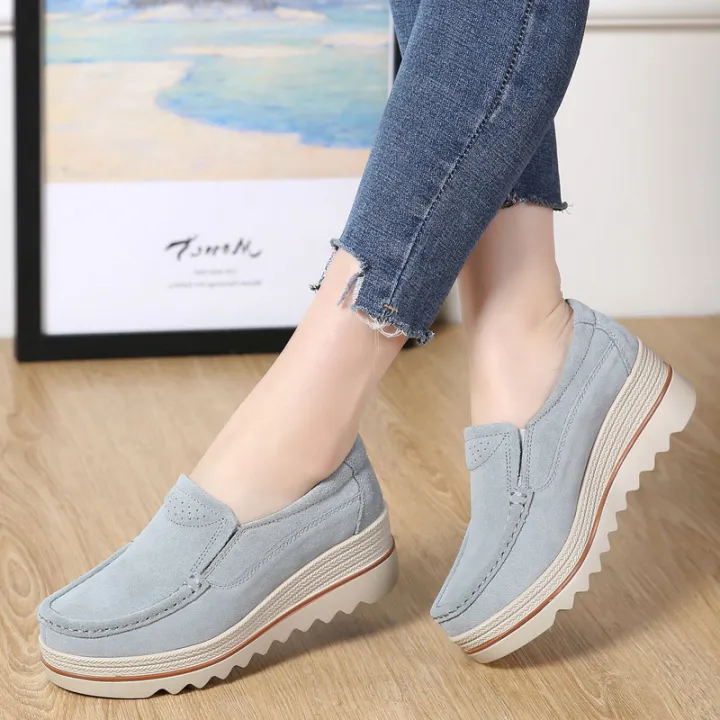 British%20style%20women's%20wedge%20heels%20small%20size%20single%20shoes%20women's%20high%20heels%20mom%20grinding%20noisy%20leather%20soft%20sole%20autumn%20platform%20rocker%20shoes%2042%20-%20Image%203