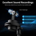 BOMGE PC Gaming Microphone, Condenser Microphone with Quick Mute, RGB Light, Pop Filter, Shock Mount, Gain Knob and Monitor Jack for Recording, Streaming, Podcasting, YouTube.