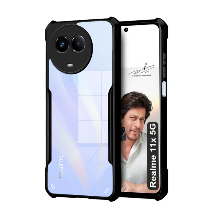 Xundd%20For%20Realme%2011%205G%20/%20Realme%2011X%205G%20/%20Narzo%2060X%20Shockproof%20Anti-drop%20Shell%20TPU%20&%20PC%20Back%20Transparent%20Cover%20Bumper%20Phone%20Case%20-%20Image%207
