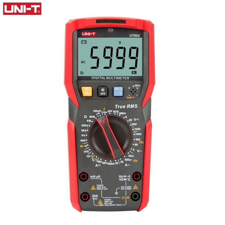 UNI-T%20UT89X%20UT89XD%20Professional%20Digital%20Multimeter%20True%20RMS%20NCV%2020A%20Current%20DC%20Voltmeter%20Capacitance%20Resistance%20Tester%20-%20Image%206