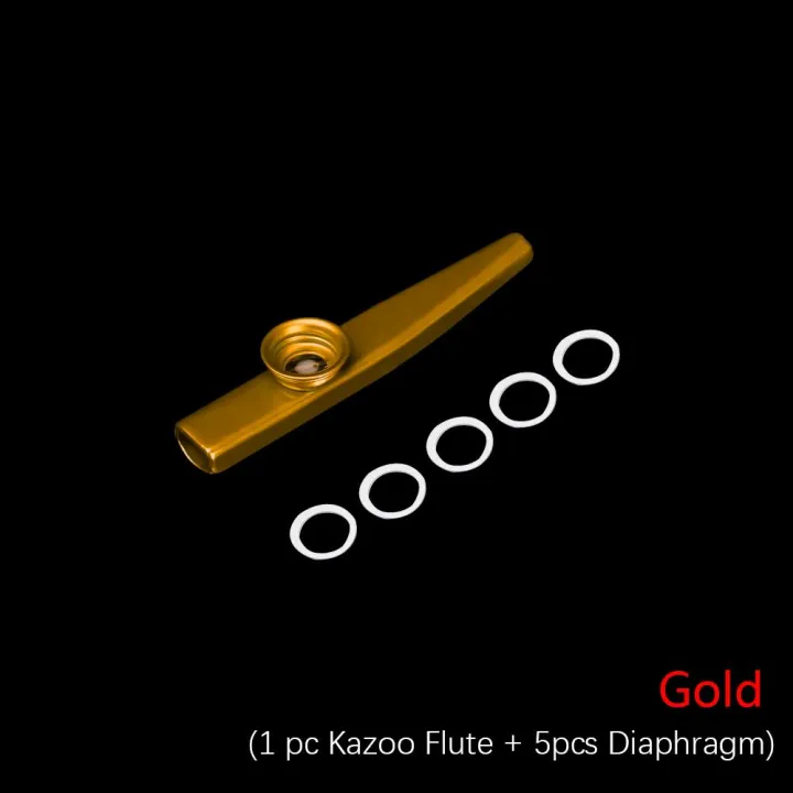 %E3%80%90Best%20value%20for%20money%E3%80%91%20Fashion%20Silver%20Children%20Kids%20Aluminum%20Kazoo%20Flute%205%20Pcs%20Diaphragm%20Harmonica%20Metal%20-%20Image%205