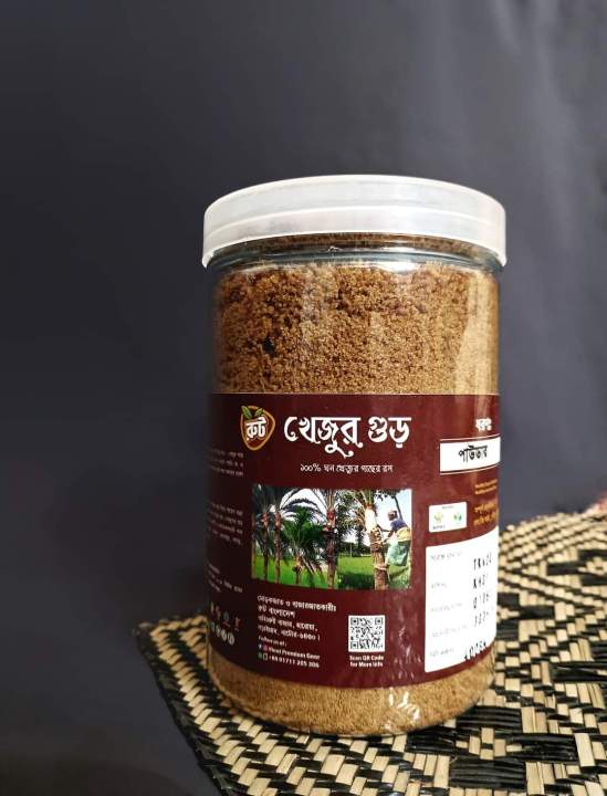 Root Premium Khejur Gur (Powder) - 400 gm Jar (6 Pieces Combo)