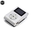 Portable Mini MP3 Player with LCD Screen Metal Clip USB MP3 Music Players Support SD TF Student Walkman. 