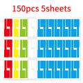 【Hot demand】 Sheets Cable Wire Marking Waterproof Sticker Tags. 