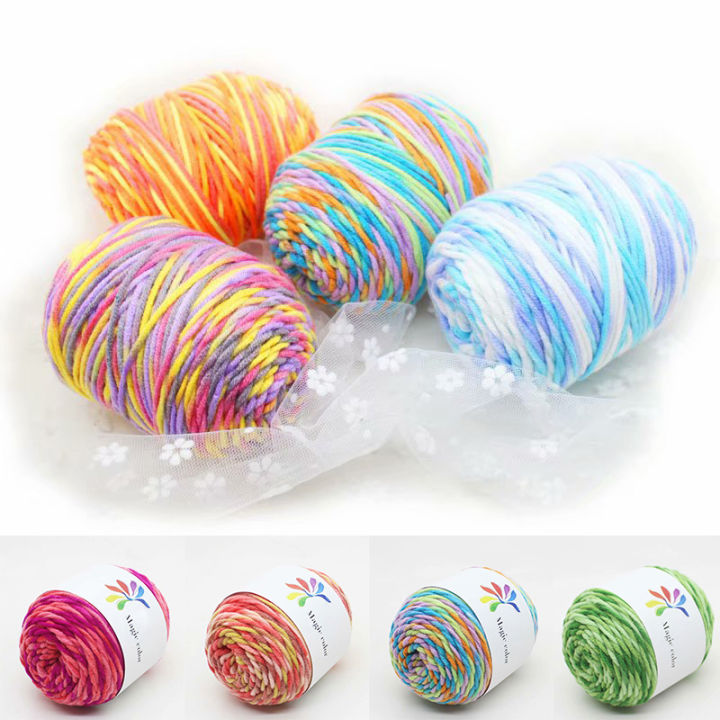 45g/Ball%20Colorful%20Wool%20Blended%20Yarn%20for%20Knitting%208%20Ply%20Hand%20Knitted%20Chunky%20Yarns%20Crochet%20Woven%20Sweater%20Scarf%20Doll%20DIY%20Crafts%20-%20Image%205
