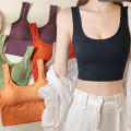 Breathable Sports Bra Shockproof Crop Top Anti-sweat Fitness Top Women Seamless Yoga Bra Push up Sport Top Gym Workout Top.