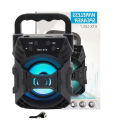 Kts 1057 Wireless Bluetooth Speaker, Portable Hiquality Big Sound Speaker With Led Light-Black 1 Pc - Speaker - Portable Table. 