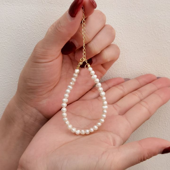 Natural%20Pearl%20Bracelet%20Women's%20Light%20Luxury%20-%20Image%203