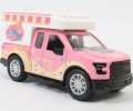 DIE Cast Food Truck Pull Back Car Alloy Toy Truck Model Car,.