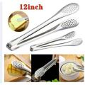 Stainless Steel Food Food Clip Kitchen Food Tongs Bread Barbecue Clip Pastry Clamp Barbecue Tongs. 