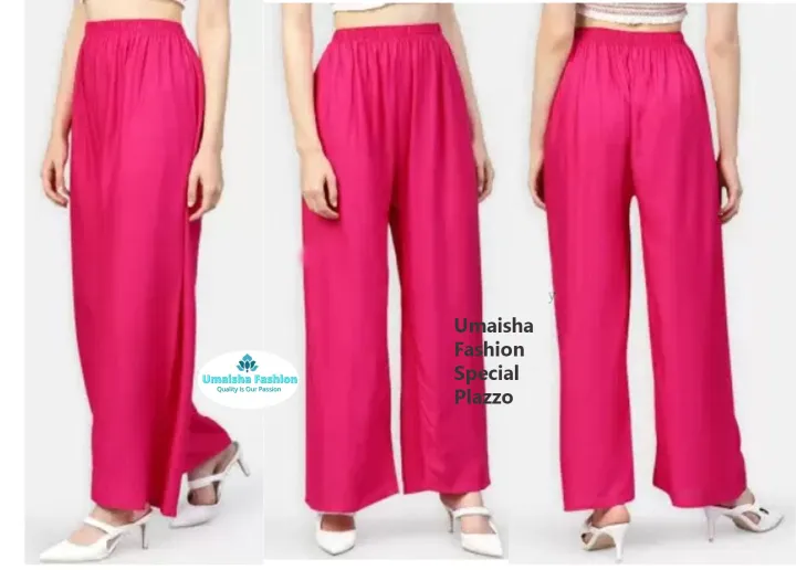 China%20linen%20solid%20color%20plazzo%20pant%20for%20woman%20-%20Image%202