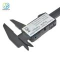 Digital Vernier Calipers Measure 100mm 150mm 6inch LCD Electronic Carbon Fiber Gauge Height Measuring Instruments Micrometer-150mm Black.