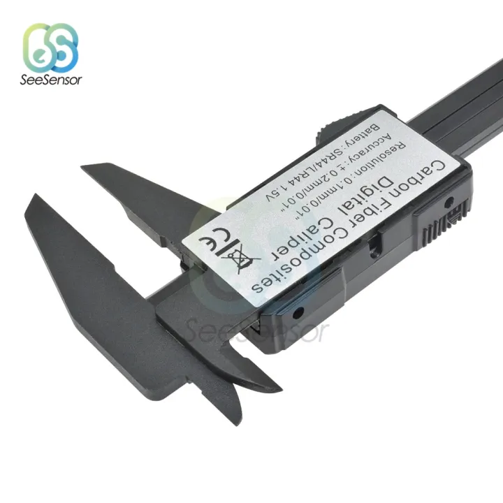 Digital%20Vernier%20Calipers%20Measure%20100mm%20150mm%206inch%20LCD%20Electronic%20Carbon%20Fiber%20Gauge%20Height%20Measuring%20Instruments%20Micrometer-150mm%20Black%20-%20Image%208
