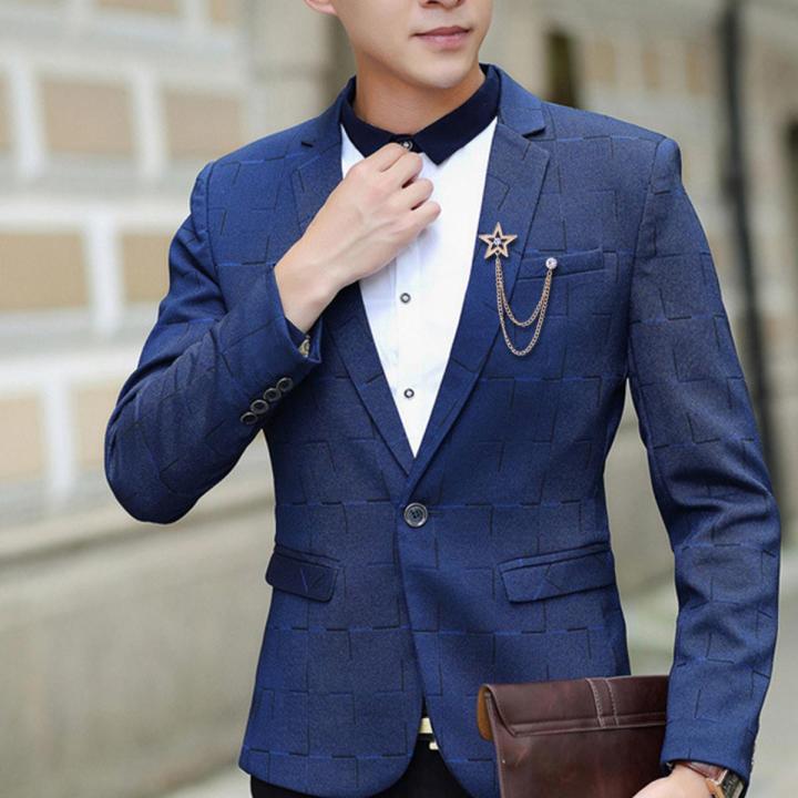 Suit Brooch Chain Pin Brooch Suit Brooch Chain Lapel Pin For Men