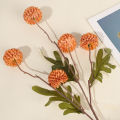 1/3PCS 5Branches/Piece Simulation Dandelion Ball Plant Child's Room Decoration Bouquet Beautiful Silk Flower INS Style Home Vase Arrangement Flowers. 