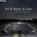 For Xiaomi Poco C65 Flip Case Smart Cosmetic Mirror Cover for Xiaomi Poco C65 Shockproof Cases Clear View Stand Housing.