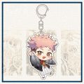 Anime Jujutsu Kaisen Keychain Gojo Satoru Fushiguro Megumi kawaii Keychains Pendant Anime peripheral. 