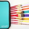 Mont marte water color Brush set with wallet - 11 pcs brush and wallet.