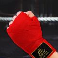 2 Rolls Cotton Sports Strap Boxing Bandage Sanda Muay Thai Taekwondo Hand Gloves Wraps Boxing Handwraps for Training Bandages. 