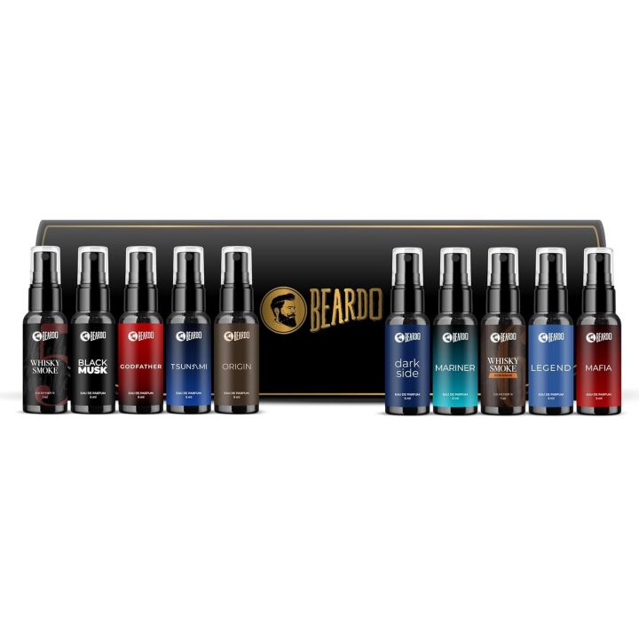 Beardo Mini Perfume Trial Kit 10 x 5ml