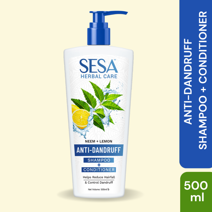 SESA Anti-Dandruff Shampoo + Conditioner 500ml