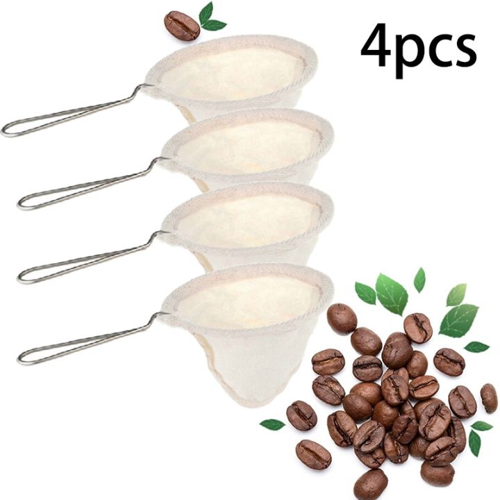 4Pcs%20Flannel%20Cloth%20Coffee%20Filter%20Strainers%20Reusable%20Coffee%20Dripper%20with%20Handle%20Handmade%20Coffee%20Accessories%20for%20Home%20Use%20-%20Image%202
