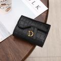 Women Short Wallet Small Fashion Luxury Brand Leather Purse Ladies Card Bag for Women Clutch Female Purse Money Clip Wallet 2022. 