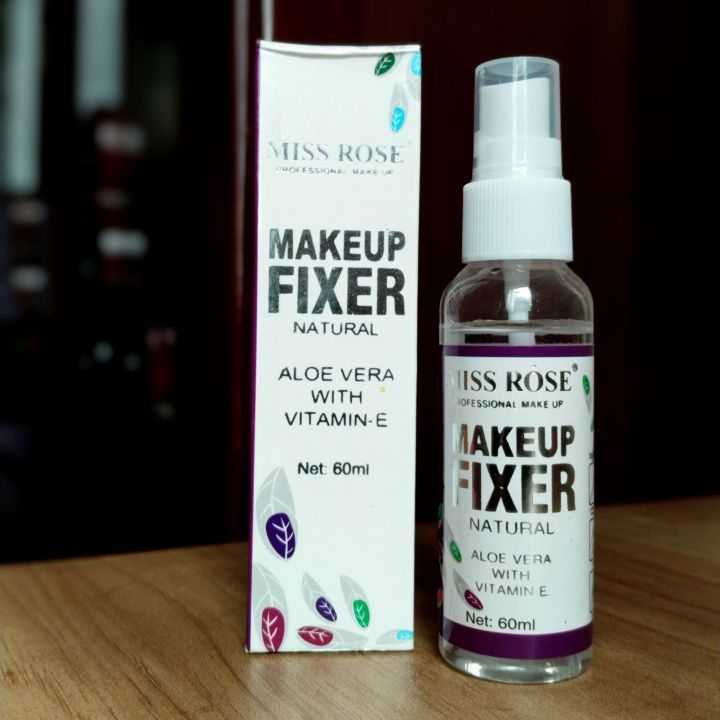 Miss Rose Professional Makeup Fixer, Setting Spray, Natural Aloe Vera With  Vitamin E | Daraz.com.bd