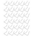 30Pcs Pegd Plier Holders, Stainless Steel Double Loop Pegd Hooks Accessories Shelving Display Hooks for Store. 
