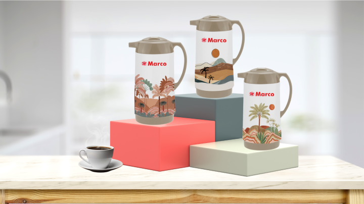 2025 Latest Design High Quality Water Tea Thermos Bottle 1 Liter Vacuum Flask With Glass Inner Refill Bottle