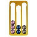 Coffee Pod Holder for Nespresso Vertuo Capsules,Wall-Mounted Storage Rack for Coffee Capsules,Capacity:17.