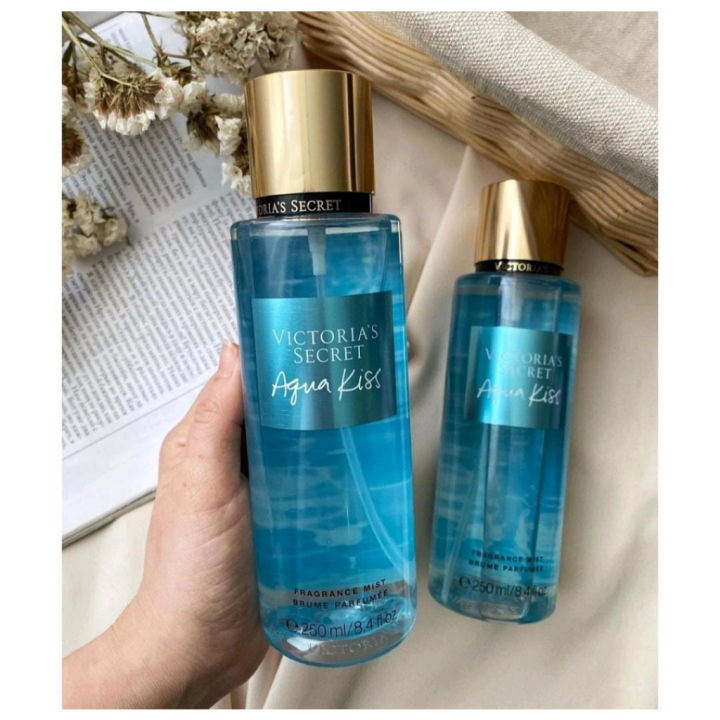 Victoria'a Secret Aqua Fragrance Kiss Body Mist 250ml USA