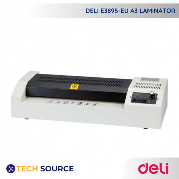 Deli E3895-EU A3 Heat and Cold Laminating Machine