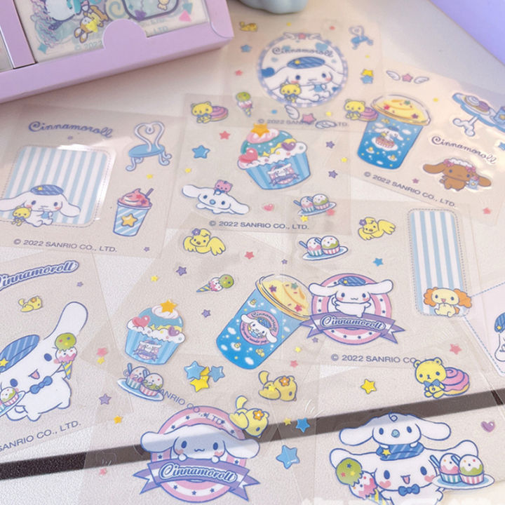 60Sheet/Box%20Sanrio%20Sticker%20Kawaii%20Hello%20Kitty%20Kuromi%20Cinnamoroll%20Melody%20Hand%20Account%20Material%20Decoration%20DIY%20Stickers%20Kids%20Toys%20Amour%20zii%20-%20Image%205