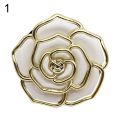Rose Flower Pattern Portable Folding Table Hook Clasp Purse Bag Handbag Hooks Hanger Holder. 