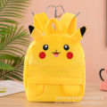 3-6 Large Children's Schoolbag for Boys and Girls Plush School Bag Korean Style Backpack Lightweight Snack Pack.
