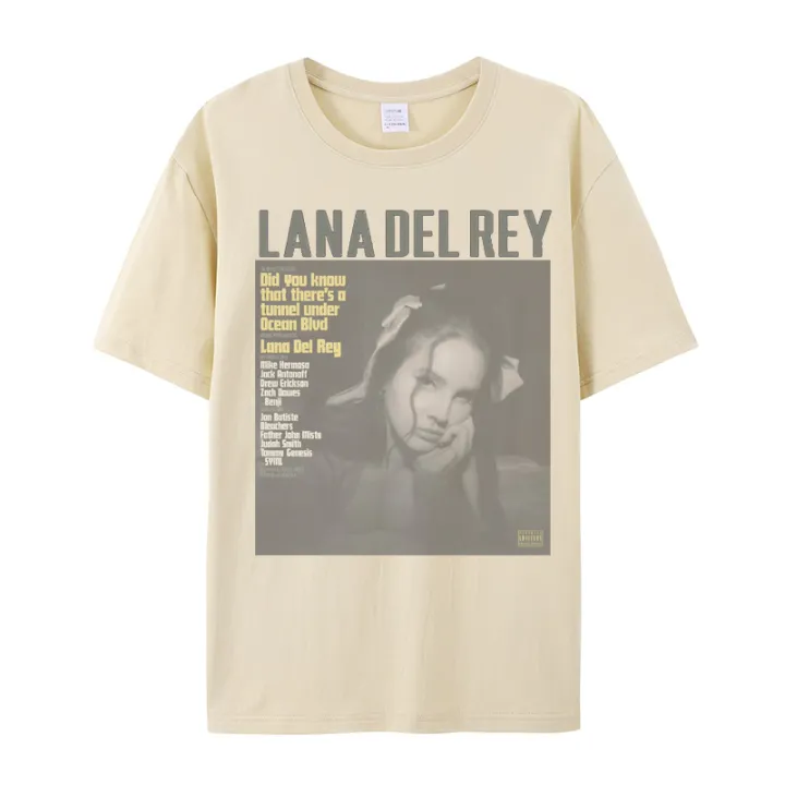 Lana%20Del%20Rey%20Vintage%20T-shirt%20printed%20Men's%20and%20Women's%20Cotton%20High%20quality%20Short%20Sleeves%20Sense%20of%20design%20Tops%20Lazy%20style%20Tees%20-%20Image%203