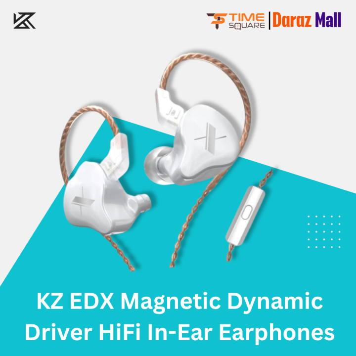 KZ EDX Magnetic Dynamic Driver HiFi In-Ear Earphone