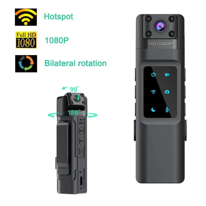 2024%20NEW%20WIth%20Wifi%20Hotspot%20Mini%20Camera%201080P%20Portable%20Digital%20Video%20Recorder%20Body%20Camera%20Night%20Vision%20DVR%20Miniature%20Camcorder%20-%20Image%202