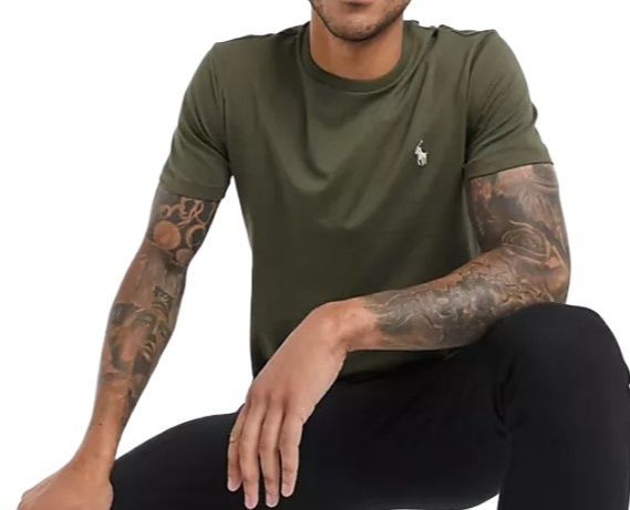 Polo%20Ralph%20Lauren%20Round%20Neck%20T-Shirt%20For%20Men-%20%20-%20Olive%20T%20Shirt%20-%20T%20Shirt%20-%20Image%203