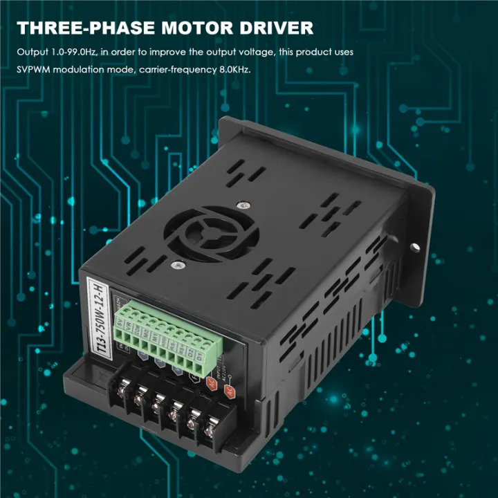 220V 750W Single-Phase Input 3-Phase Output Motor Driver Frequency ...