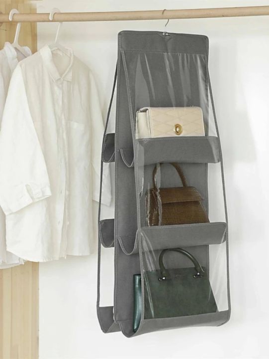 6%20Pocket%20Foldable%20Hanging%20Bag%203%20Layers%20Folding%20Shelf%20Bag%20Purse%20Handbag%20Organizer%20With%20free%20Hanger%20-%20Image%205