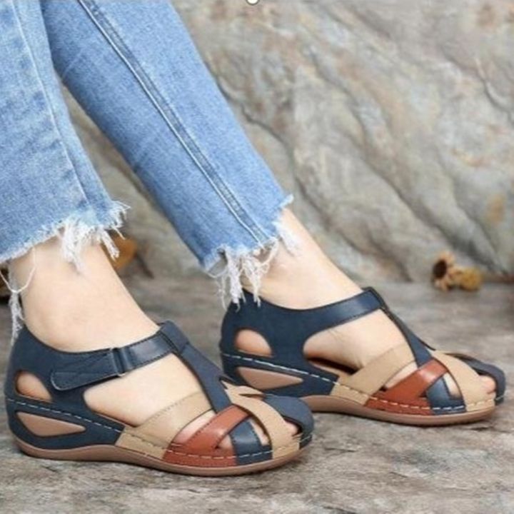 Fashion%20Women%20Sandals%20Sli%20On%20Round%20Female%20Slippers%20Casual%20Comfortable%20Outdoor%20Fashion%202023%20Summer%20Flat%20Plus%20Size%20Shoes%20Women%20-%20Image%205