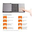 B033 Foldable Bluetooth Keyboard With Touchpad. 