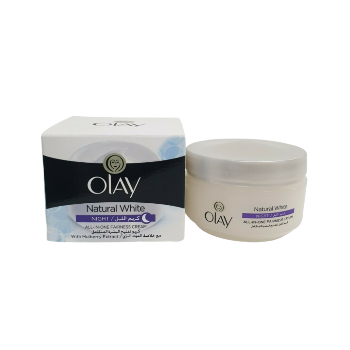 International Thailand product skin care  natural aura Night cream used for male female - 50 gm