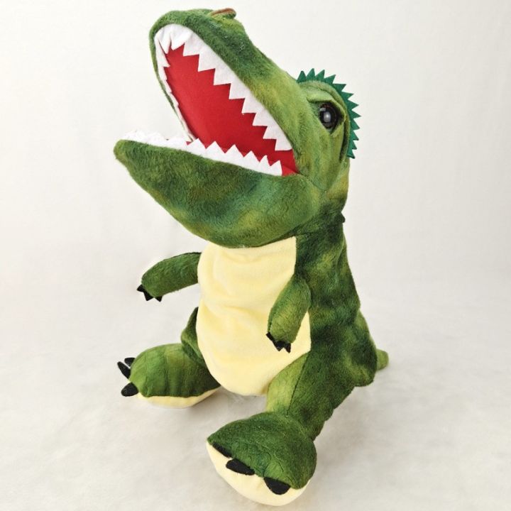 Stock:%20New%20Ventrich-Finger%20Doll,%20Mouth%20Plush%20Toys,%20Tyrannosaurus%20Rex,%20Triceratops,%20Cross-border%20Dinosaur%20Hand%20Doll%20-%20Image%202