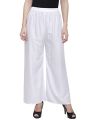 Comfort Regular wear plazo, Pure cotton linen mix and stretchable palazzo for woman.