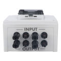 Solar Combiner Box DC1000V IP67 Transparent Panel Photovoltaic Combiner Box for RV. 